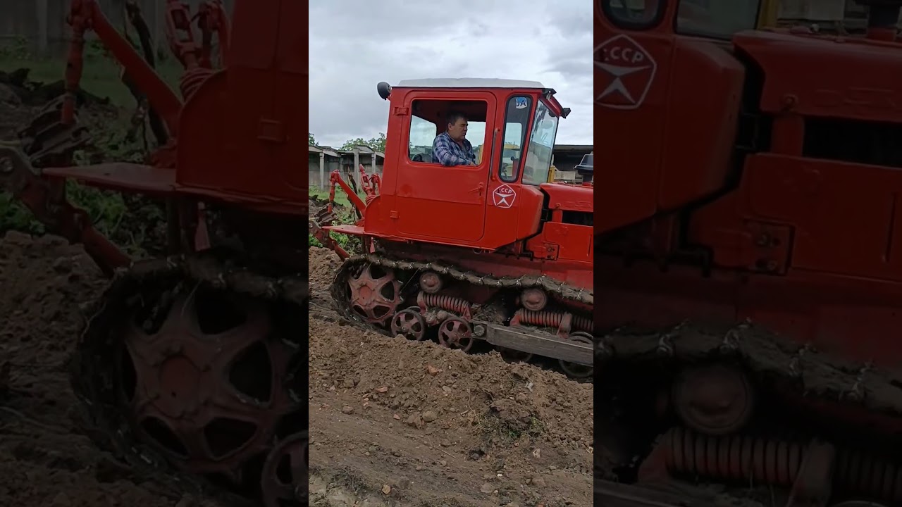 Новый ДТ 75  в работе