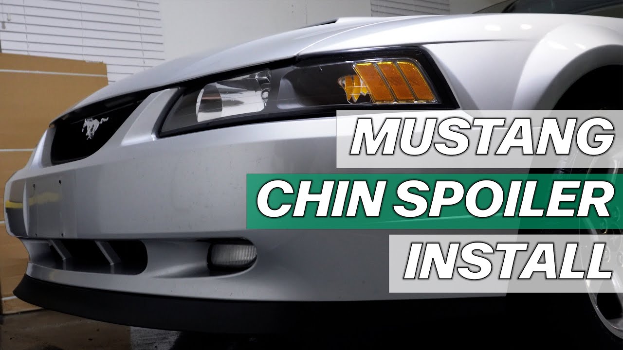 Mustang Chin Spoiler Install (NEW EDGE)