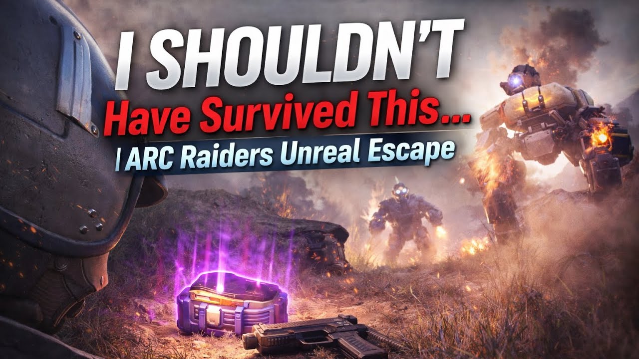 I SHOULDN'T Have Survived This... | ARC Raiders Unreal Escape