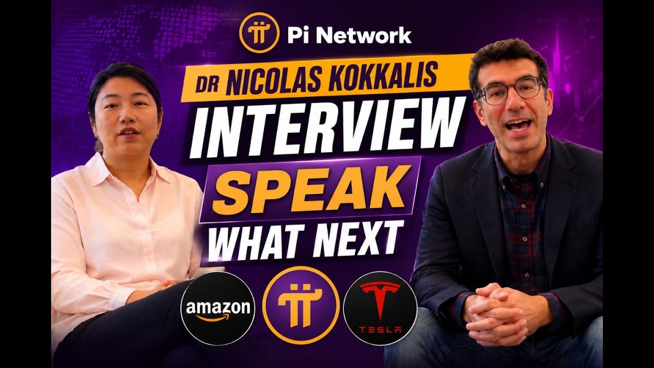 PI NETWORK DR NICOLAS KOKKALIS INTERVIEW SPEAK WHAT NEXT
