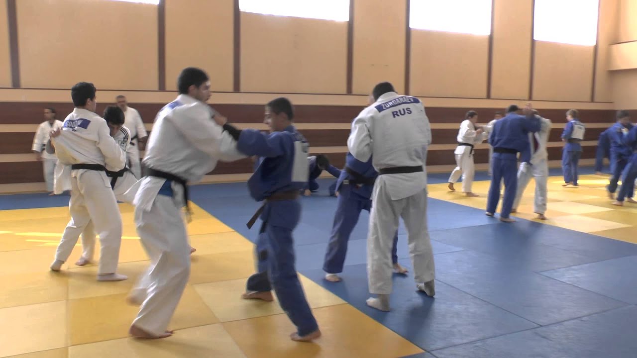 Judo, Russia national team under 21, randori training camp 2014