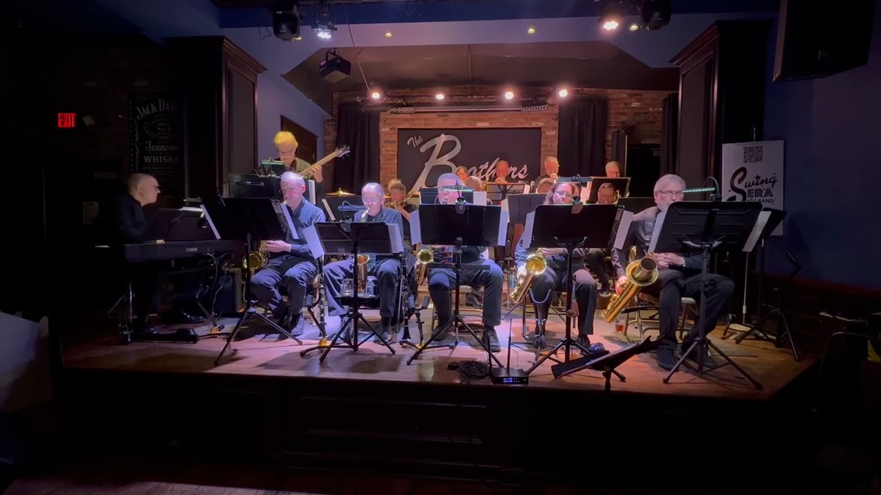 Swing Era Big Band "Little Drummer Boy" Brothers Lounge 12-4-25 6782