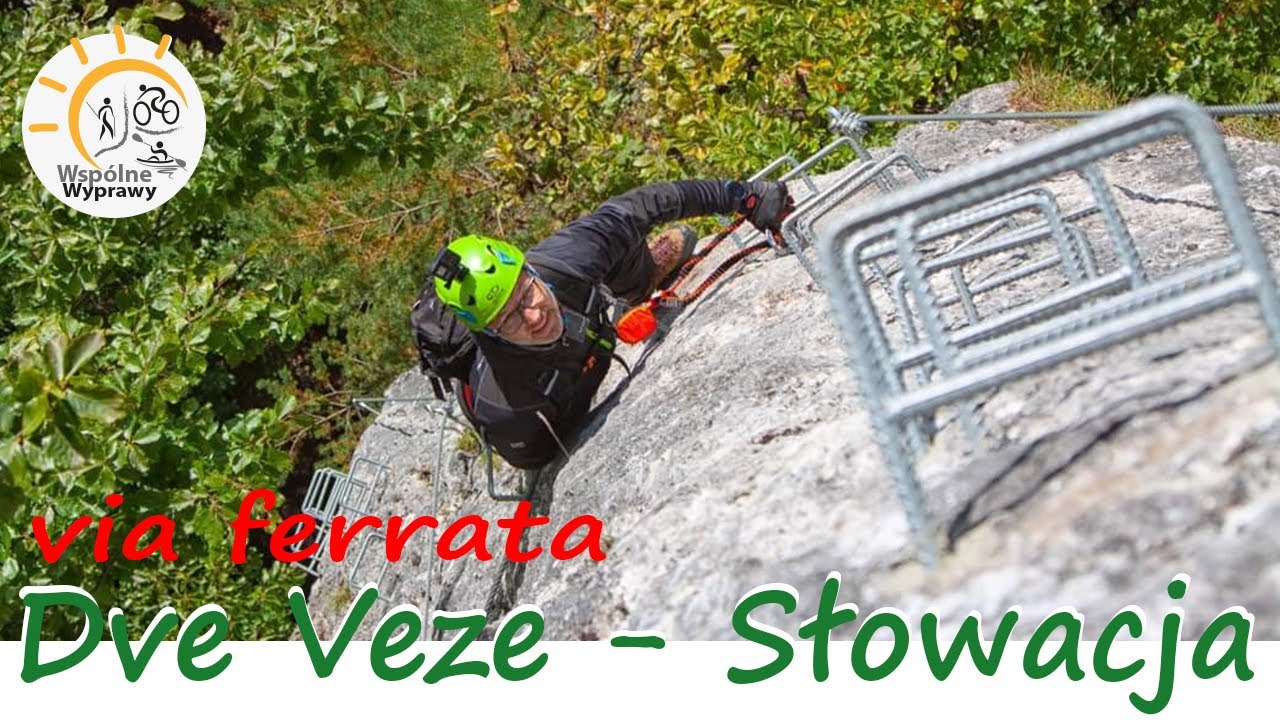 Via ferrata Dve veze (Dwie Wieże): Słowacja - Liptovskie Revuce [SUB ENG]