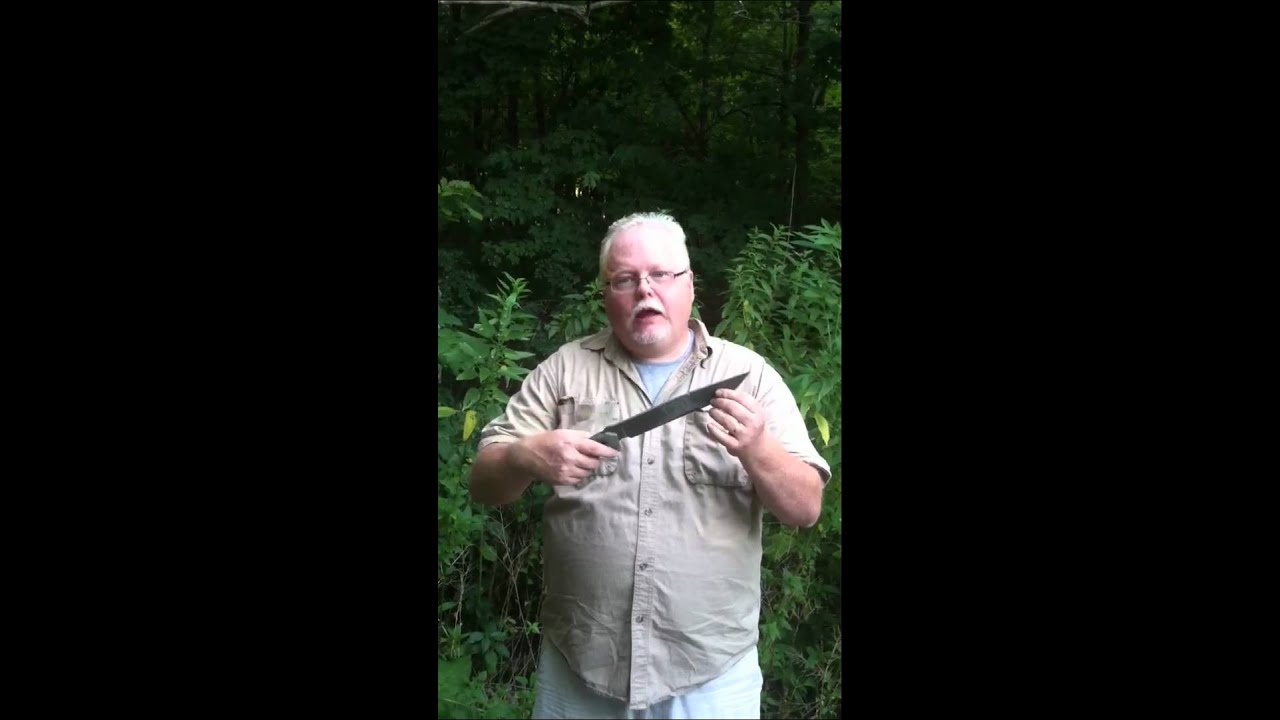 Splitting Firewood With a Knife - Ron Hood 