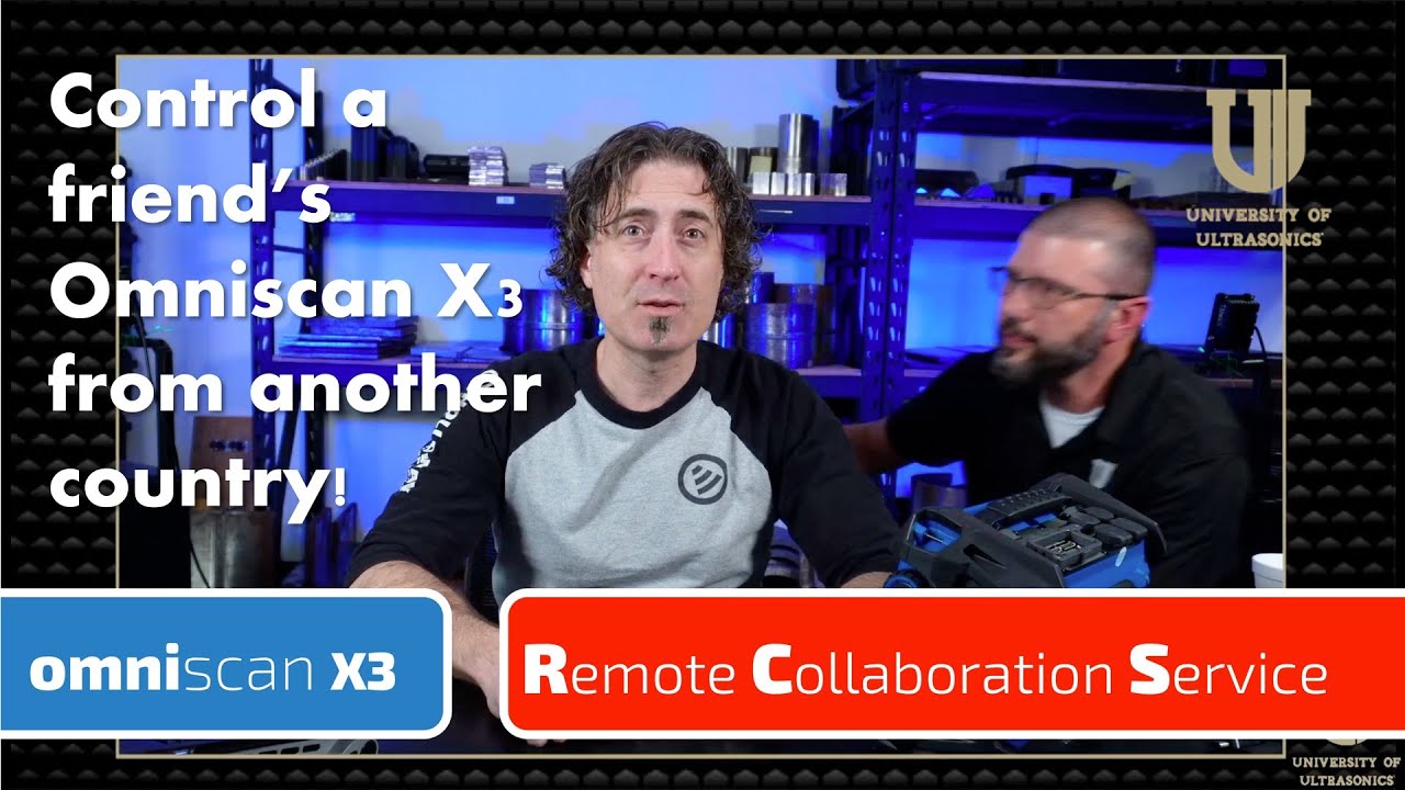 Omniscan X3 Remote Collaboration Service (RCS)