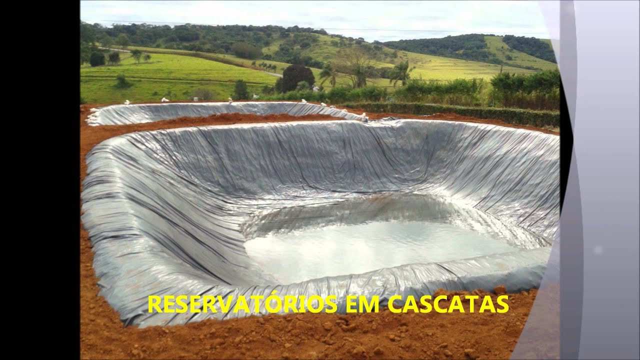 RESERVATÓRIO D'AGUA ESCAVADO PARA IRRIGAÇÃO
