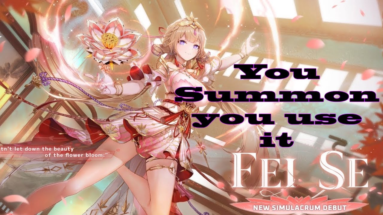 [Fei se] Tower of Fantasy Summons! You Summon It You Use It! (PS5) #toweroffantasy
