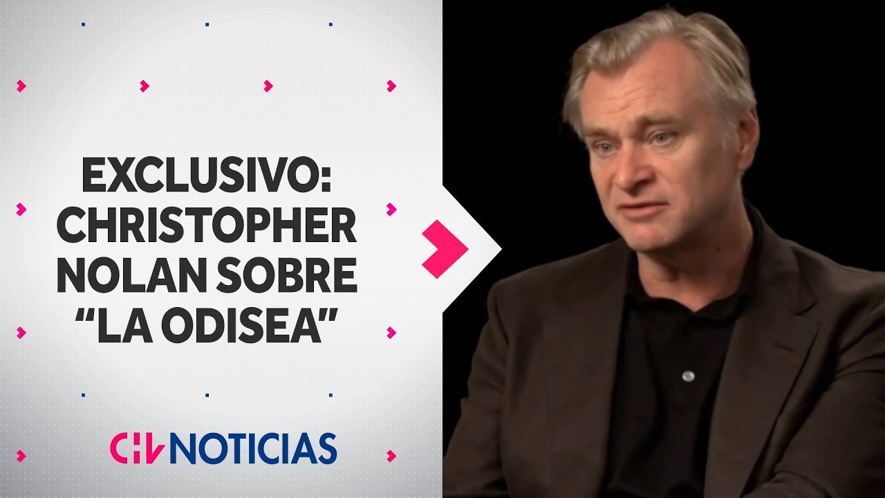 Christopher Nolan convers&oacute; con CHV Noticias previo al estreno de &ldquo;La Odisea&rdquo; | EXCLUSIVO CHV
