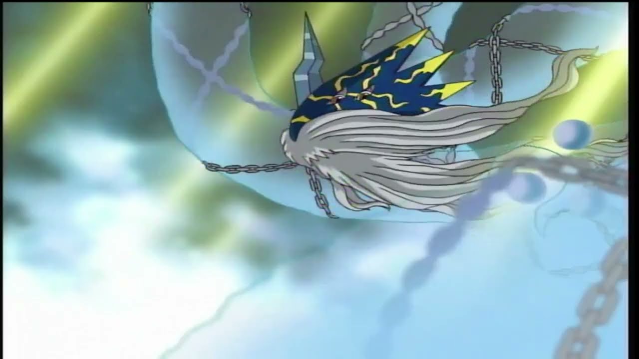 Digimon Season 2 ~ Azulongmon explains past and present events of the digital world
