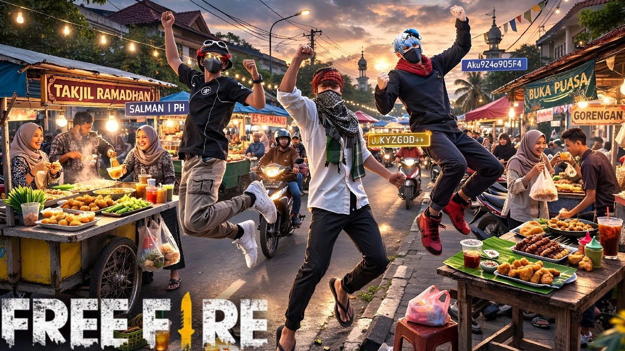 gas sampai buka puasa🤣 | free fire