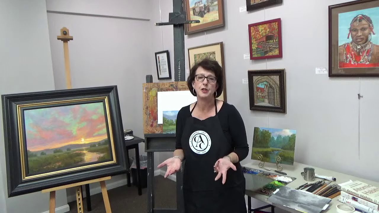 Ellen Howard - Painting Marshes in Oils