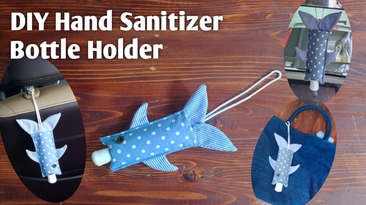 How to Make Hand Sanitizer Bottle Holder | DIY Hand Sanitizer Cover to Carry Everywhere