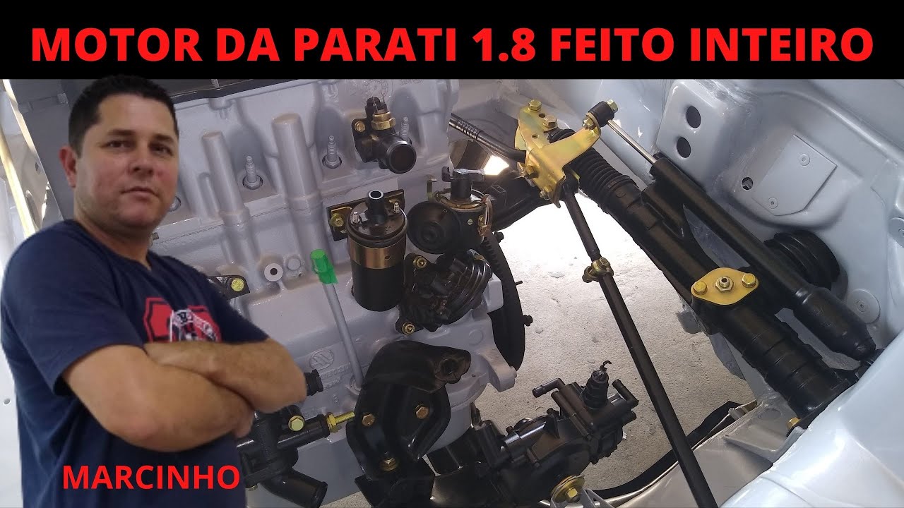 PASSO A PASSO MOTOR DA PARATI 1.8 FEITO INTEIRO