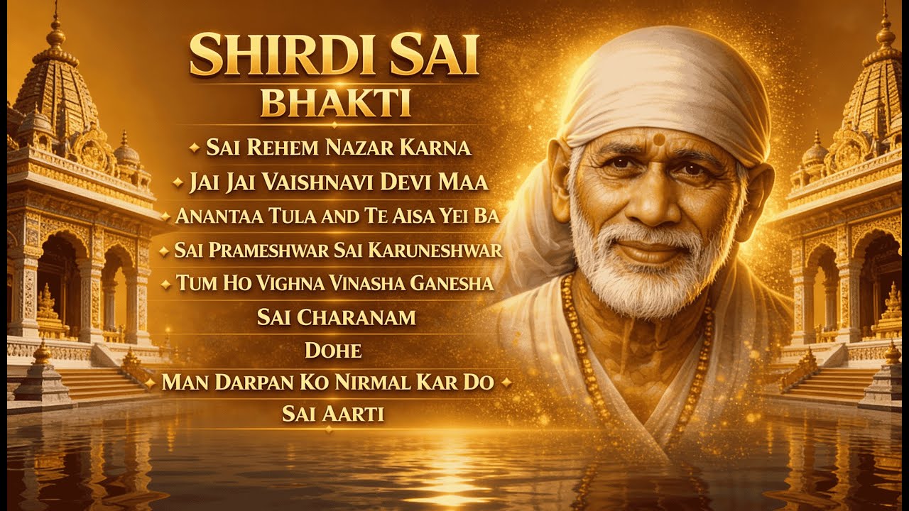 Shirdi Sai & Vaishnavi Devi Bhakti Jukebox | Sai Aarti, Rehem Nazar & Mantra Collection