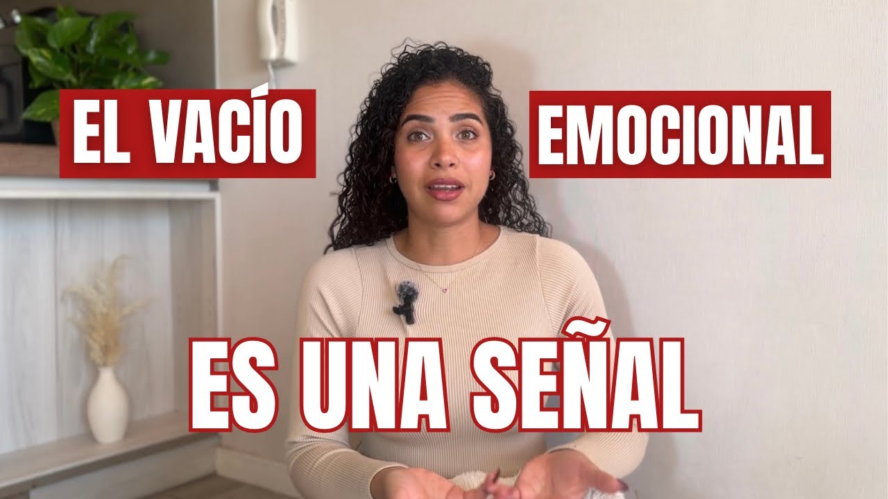 ¿Vacío Interior? ¿Crisis existencial? Esto es lo que significa