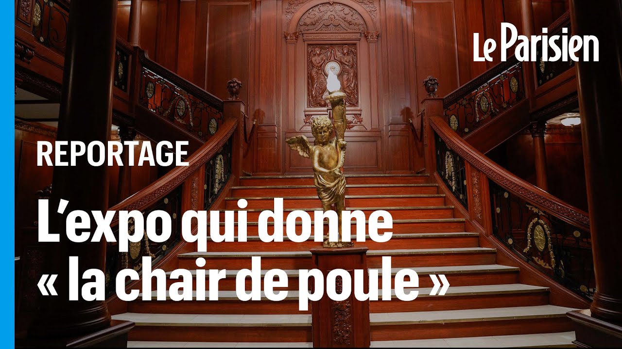 Embarquez à bord de l'exposition Titanic à Paris