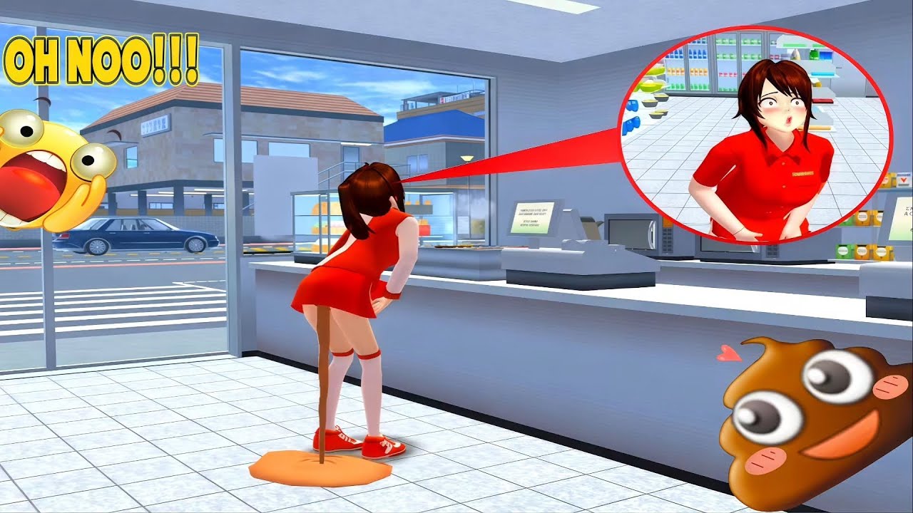 RINA EEK DI U-MART, GAK TAHAN LAGI | SAKURA SCHOOL SIMULATOR
