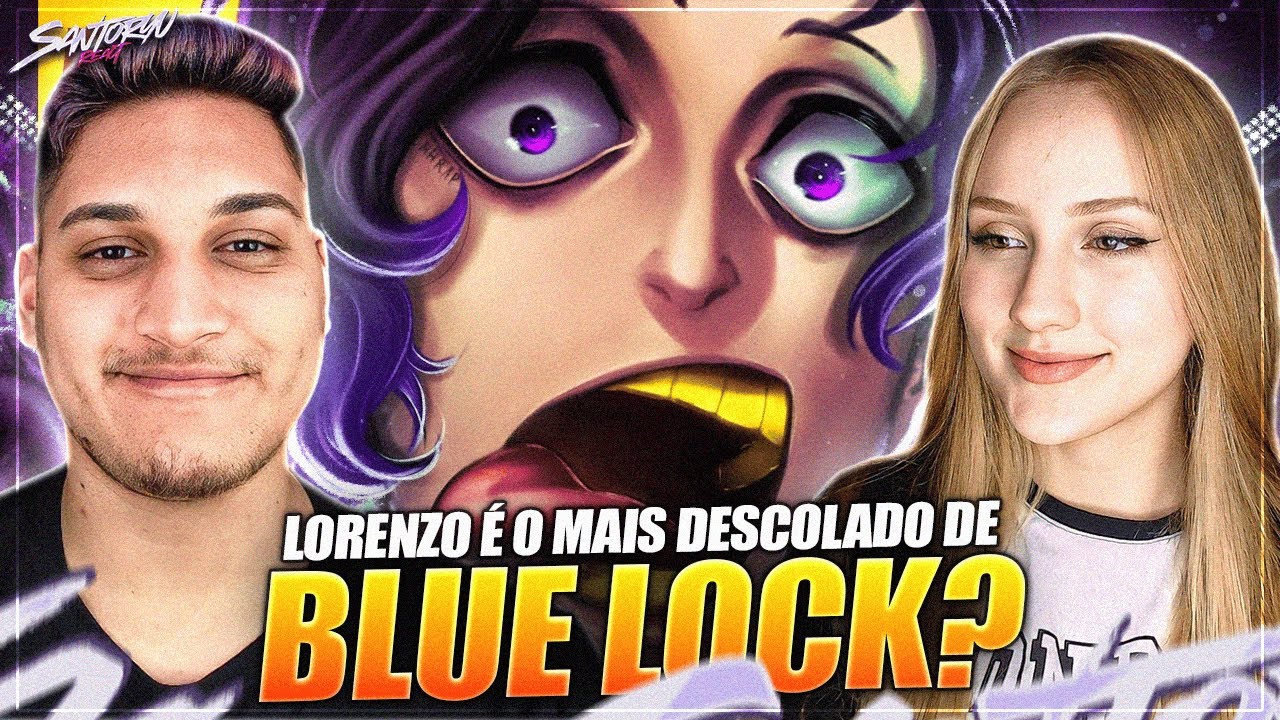 Tipo Don Lorenzo 😬 (Blue Lock) Prod. Sidney Scaccio - REACT EM CASAL