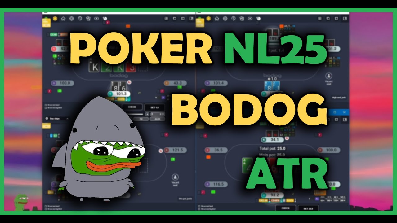 SESIÓN POKER NL25 🔥 CON HUD MINI H2N 📊 BODOG A TODO RITMO 🐳