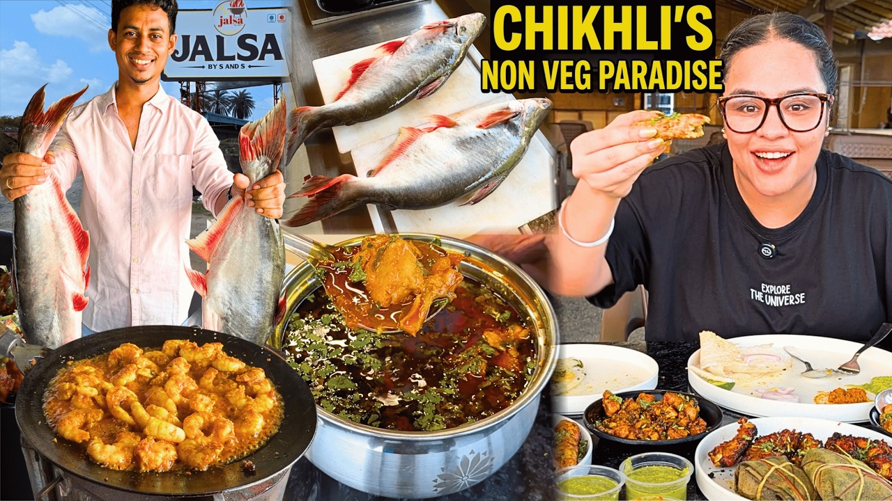 Best Patra Fish & Desi Chicken Curry🔥| Surat Mumbai Highway | Must Try Non-Veg!&rdquo;