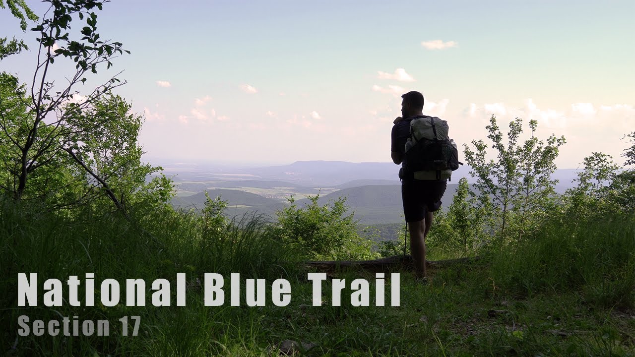 Backpacking on the National Blue Trail, Hungary - Section 17