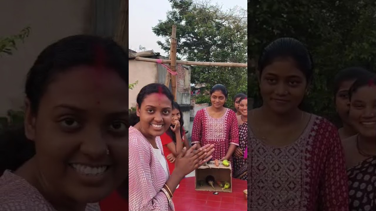 ||Funny challenging video||😁😁||কে মেলাতে পারে সবজি আর লুটে নিয়ে যেতে পারে কাঁসার বাটি||🙂