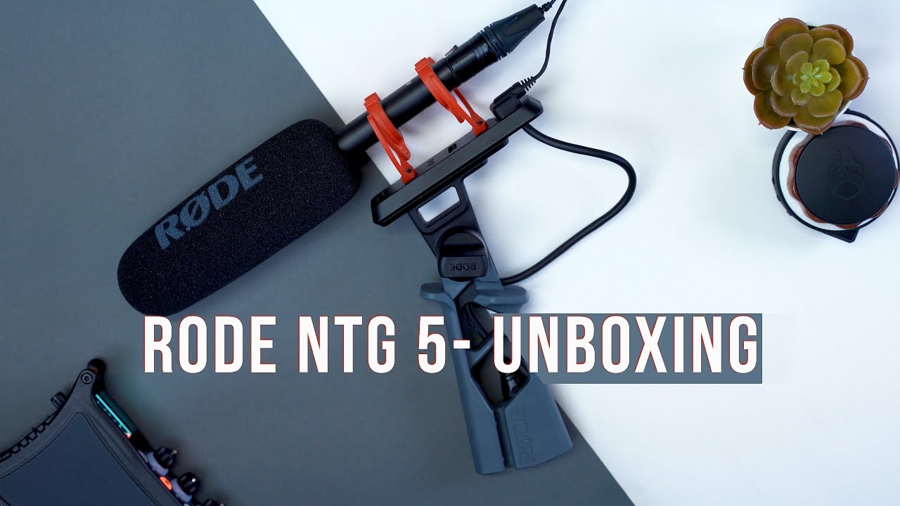 Rode NTG5 - Unboxing