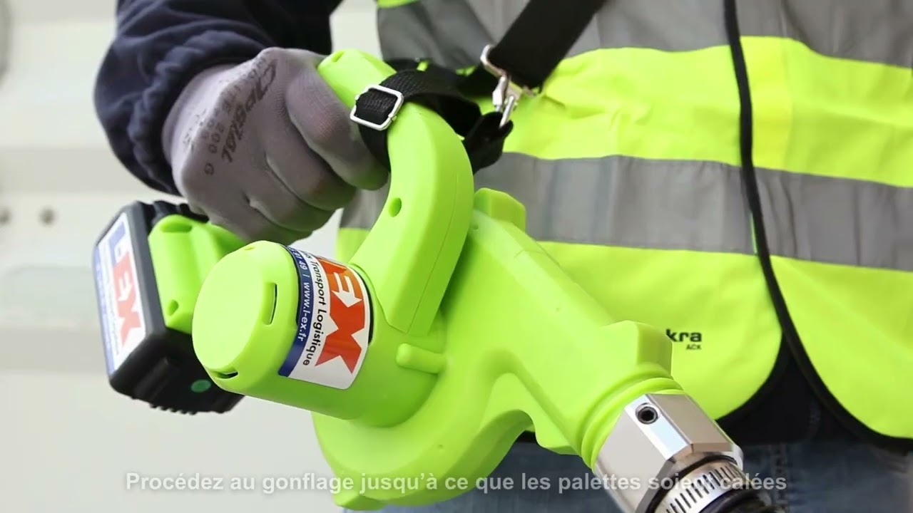 Coussins de calage en conteneur maritime Airgobag