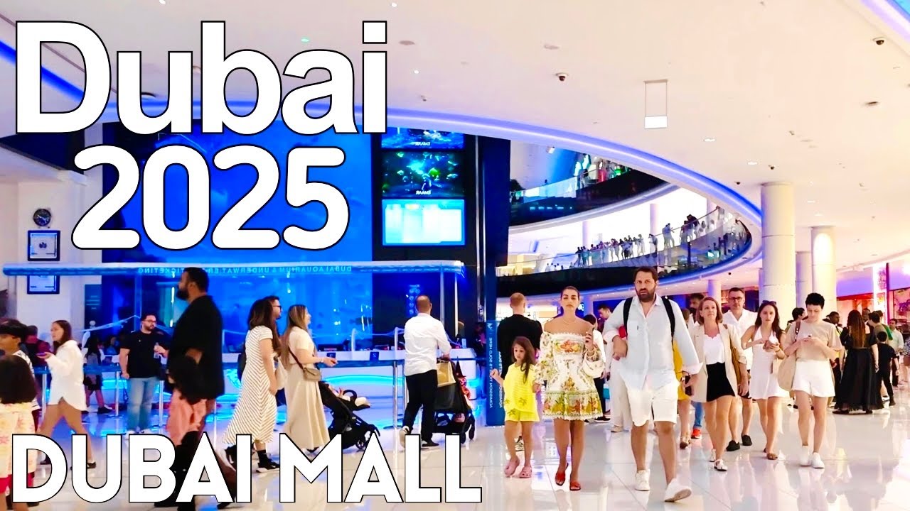 Dubai Mall Amazing walk |4K| Dubai Mall Busy Weekend Complete Walking Tour 🇦🇪 