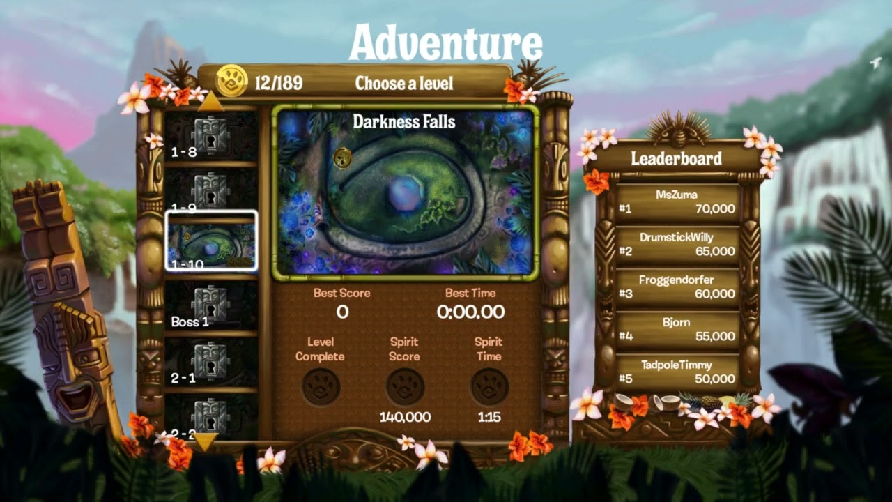 Zuma's Revenge! Trial (PopCap Games, Inc, 2012)