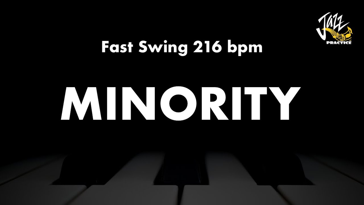 Minority - Jazz Standard Backing Track