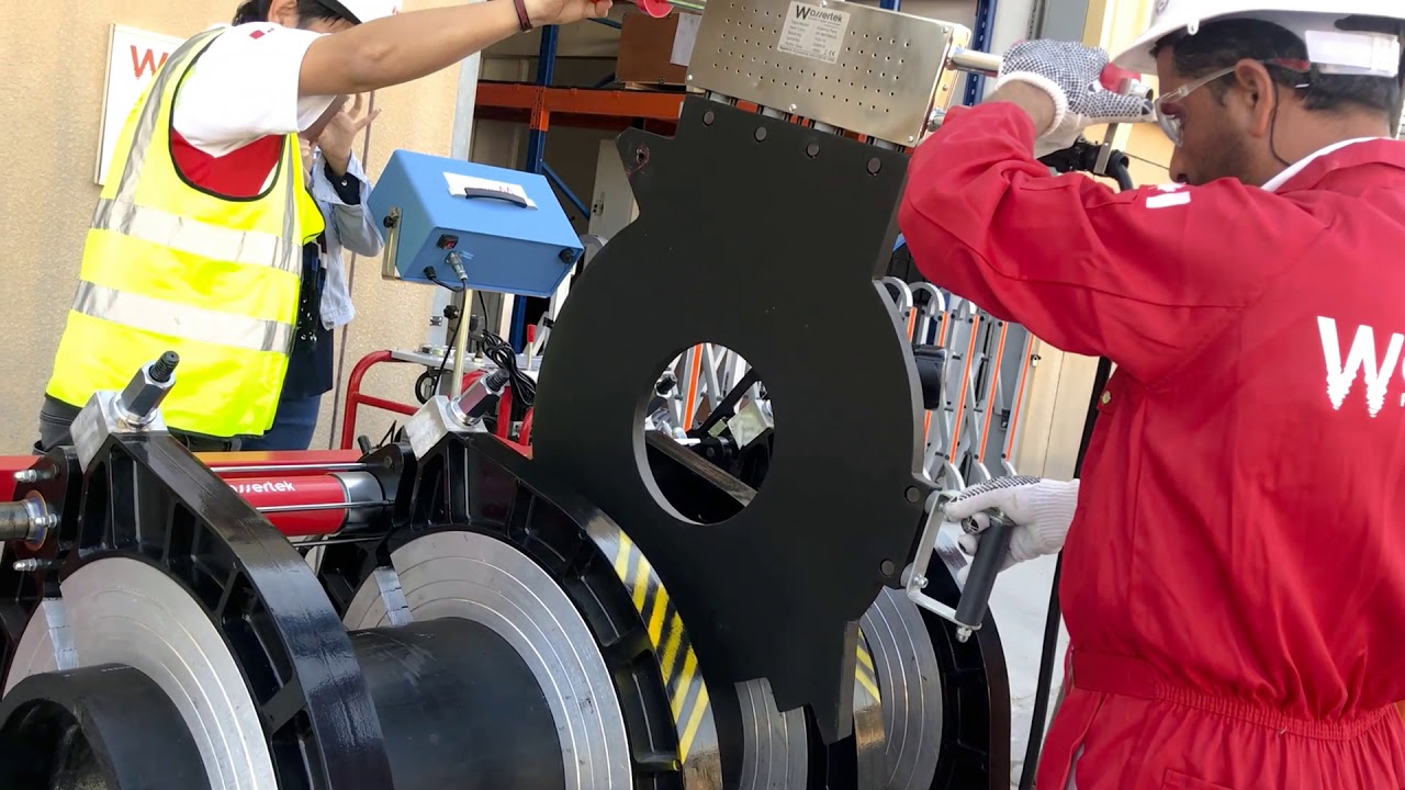 WASSERTEK 630 MM BUTT WELDER TRAINING