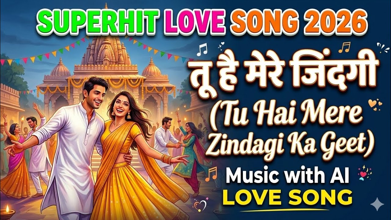तू है मेरे जिंदगी का गीत | Superhit Bollywood Song | New Superhit Song 2026 | Ai Music 🎵🎶