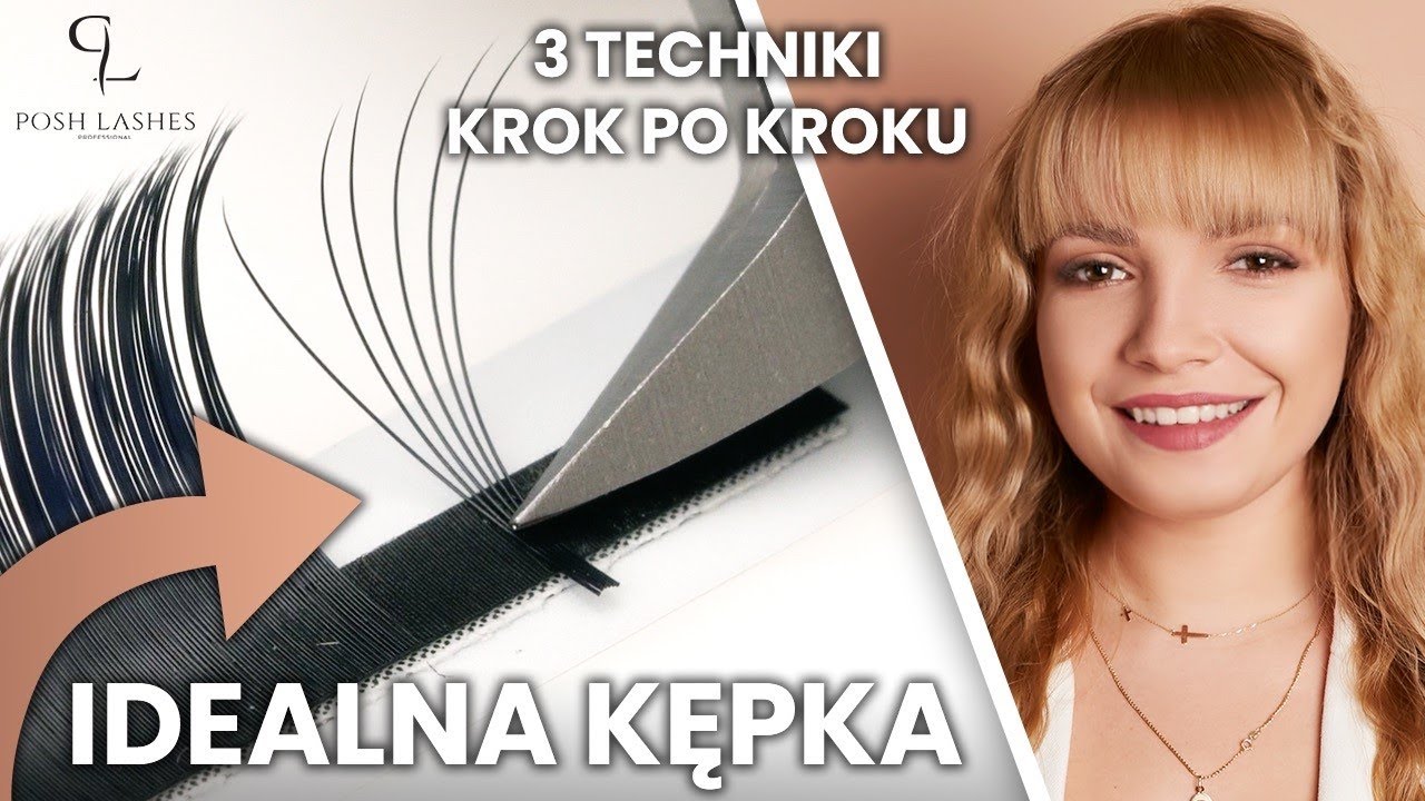 Idealna kępka rzęs – jak zrobić poprawnie? Zobacz 3 metody tworzenia kępek rzęs! | Posh Lashes