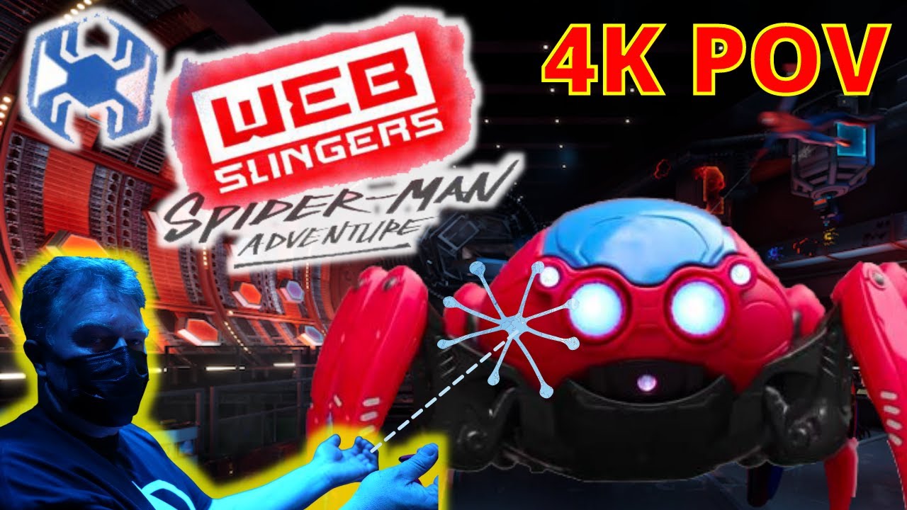 Avengers Campus | Web Slingers | NEW Spider-Man Ride | 4K POV