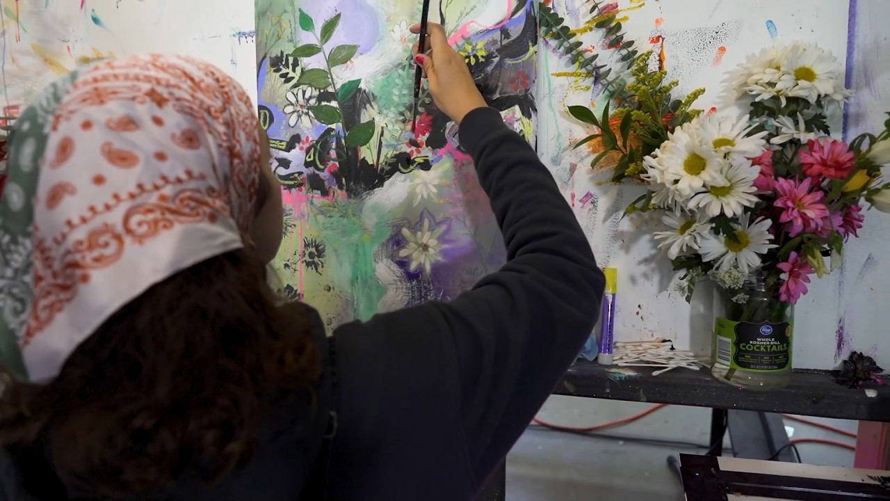 Artists Reimagine Floral Painting (The Outstanding Artist - S1 E5)