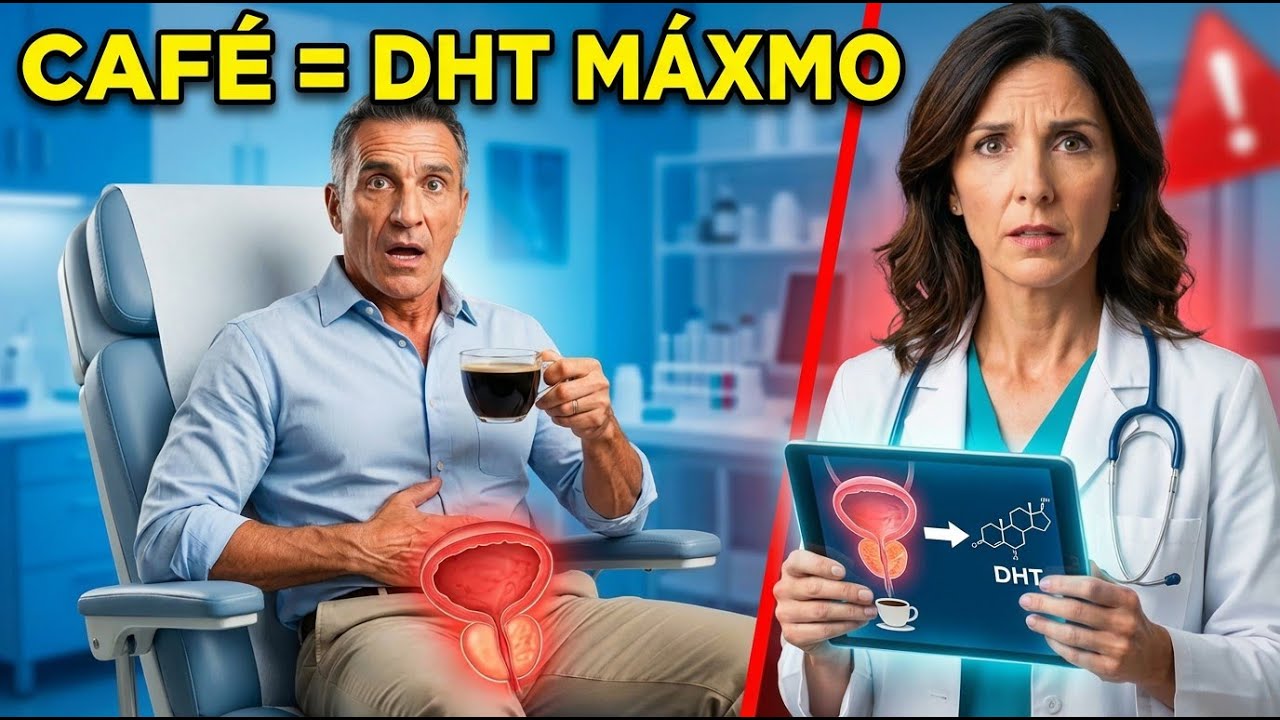 Tu Testosterona Se Convierte en DHT Si Haces Esto | Café Solo Revelado