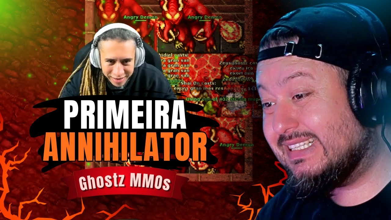 🟣 CATEROIDE REAGE: PRIMEIRA VEZ NA ANNIHILATOR E DH QUEST - Ele conseguiu? || 