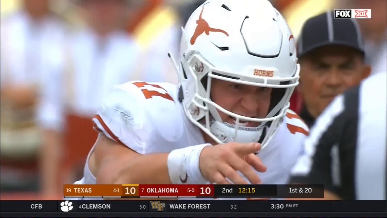 2018 - Texas Longhorns vs Oklahoma Sooners in 40 Minutes