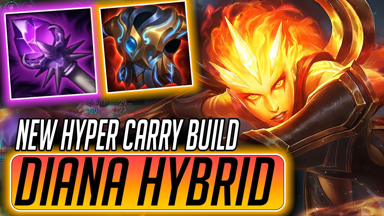 WILD RIFT NEW DIANA HYBRID BUILD IN CHALLENGER ELO ft. TOP 1 EU
