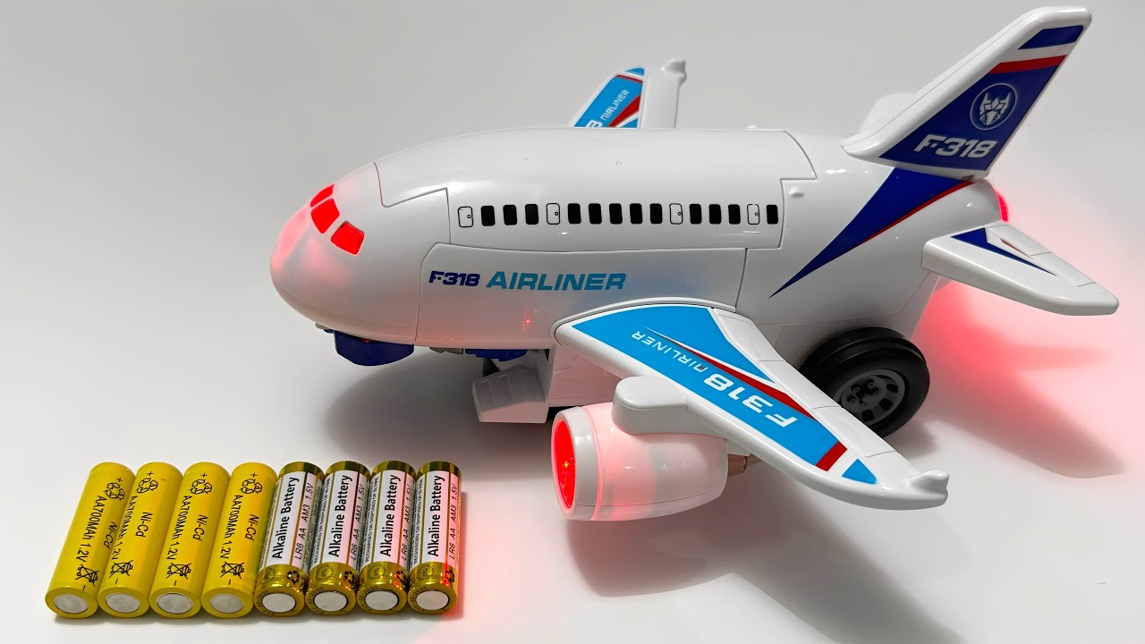 Unboxing Electric Transformable Airliner, RC Police Car, Electric Gear School Bus, City Retro RC Bus