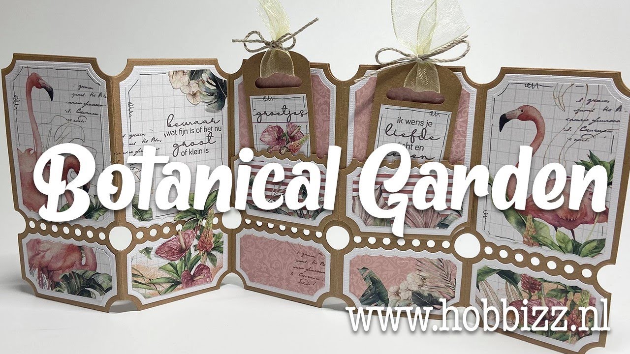 Hobbizz - Kit  Designpapier Botanical Garden