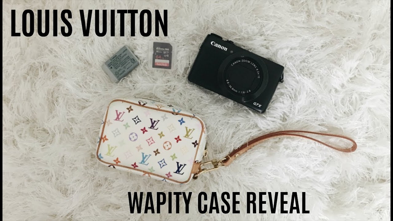 LOUIS VUITTON MULTICOLOR BLANC WAPITY CASE| WHAT FITS INSIDE, VS TOILETRY 15