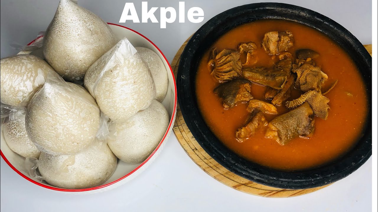 How to cook Amorkple / Banku. Fermented corn and cassava dough dumpling .