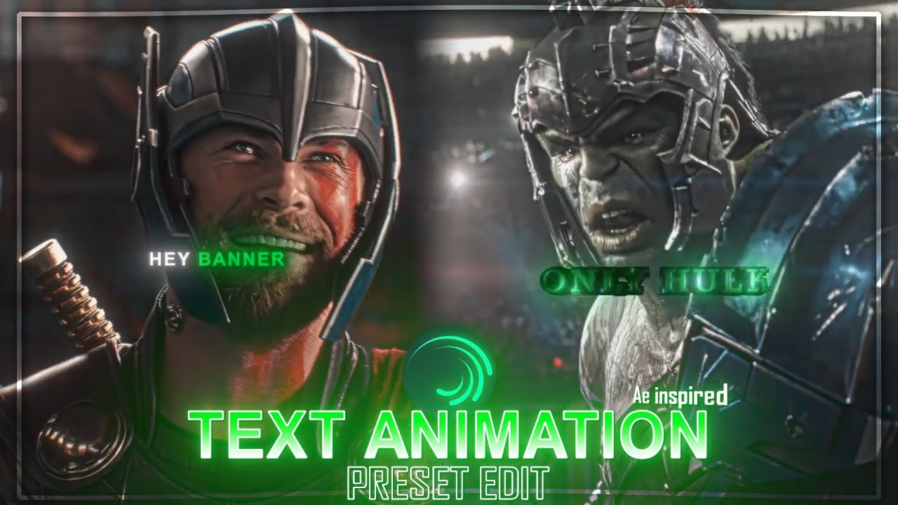 Ae inspired Text Animation like @Jaquarzk in Alight motion (+Preset) | MugenEdit