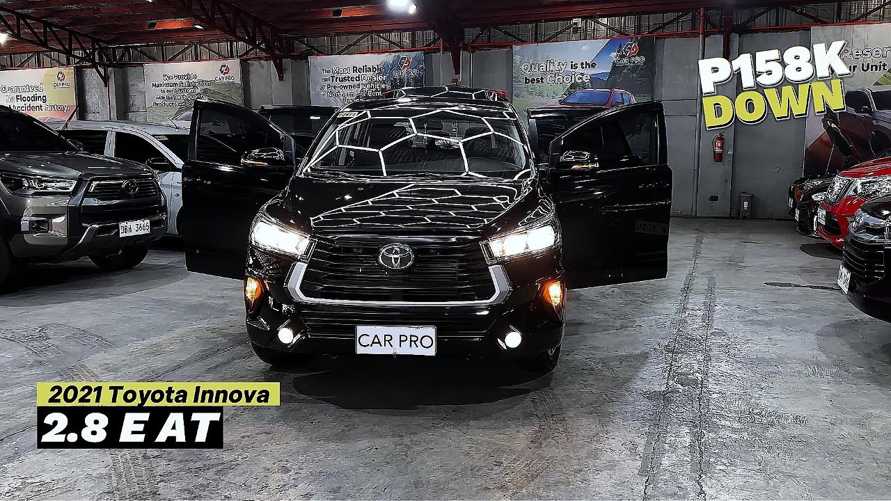 2021 Toyota Innova 2 8 E AT Video Demo