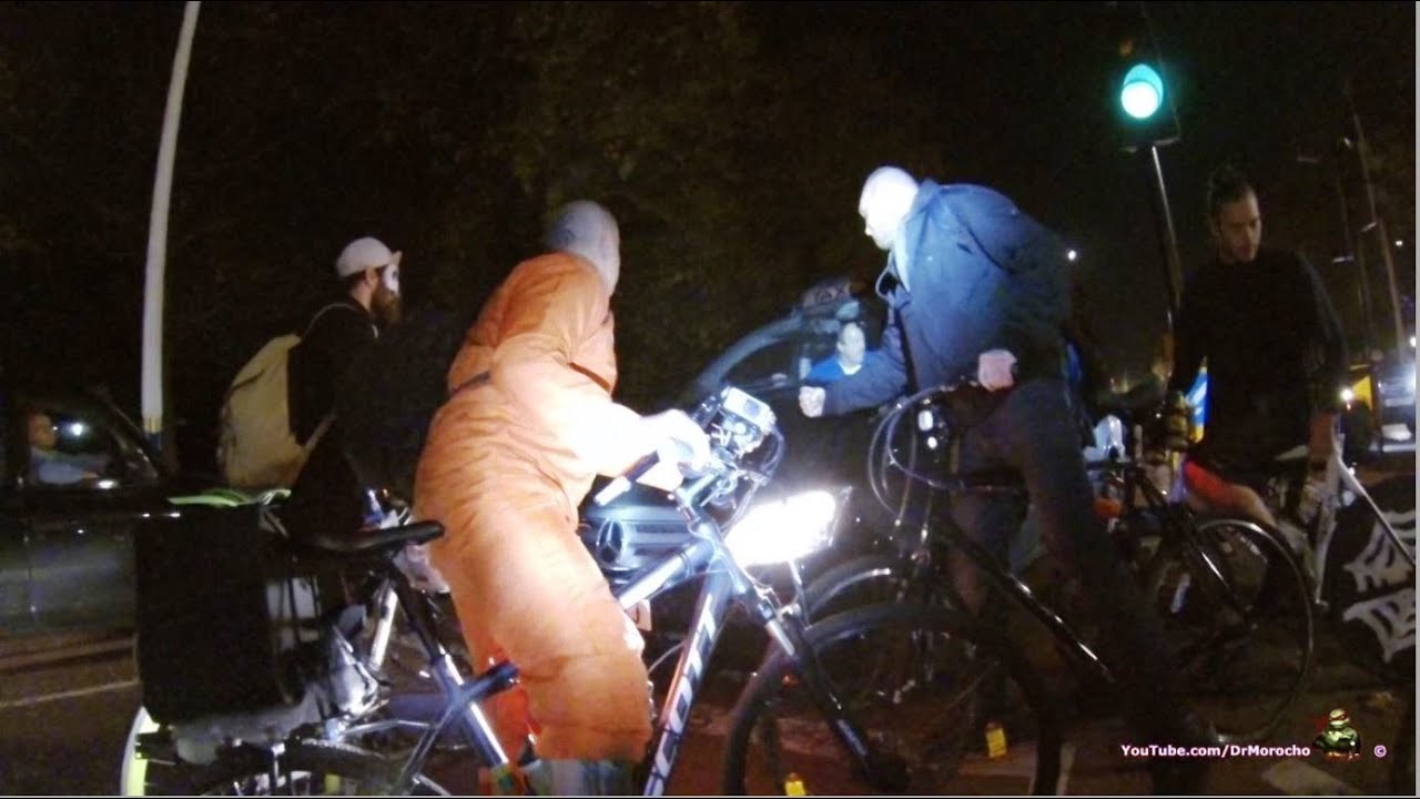 Road Rage At Critical Mass London - The Black Army (Compilation 8)