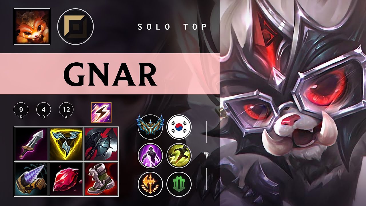 Gnar Top vs Yasuo - KR Challenger Patch 26.01