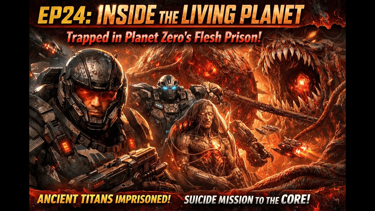 Episode 24: INSIDE THE LIVING PLANET — Titan Fleet Trapped in Planet Zero’s Flesh Prison