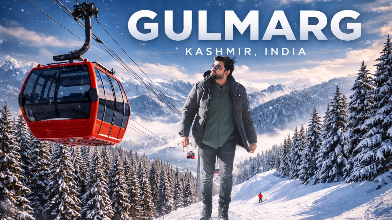 I Rode Asia’s Highest Cable Car at 14,000 Feet 🇮🇳 | Gulmarg Gondola Kashmir Travel Guide